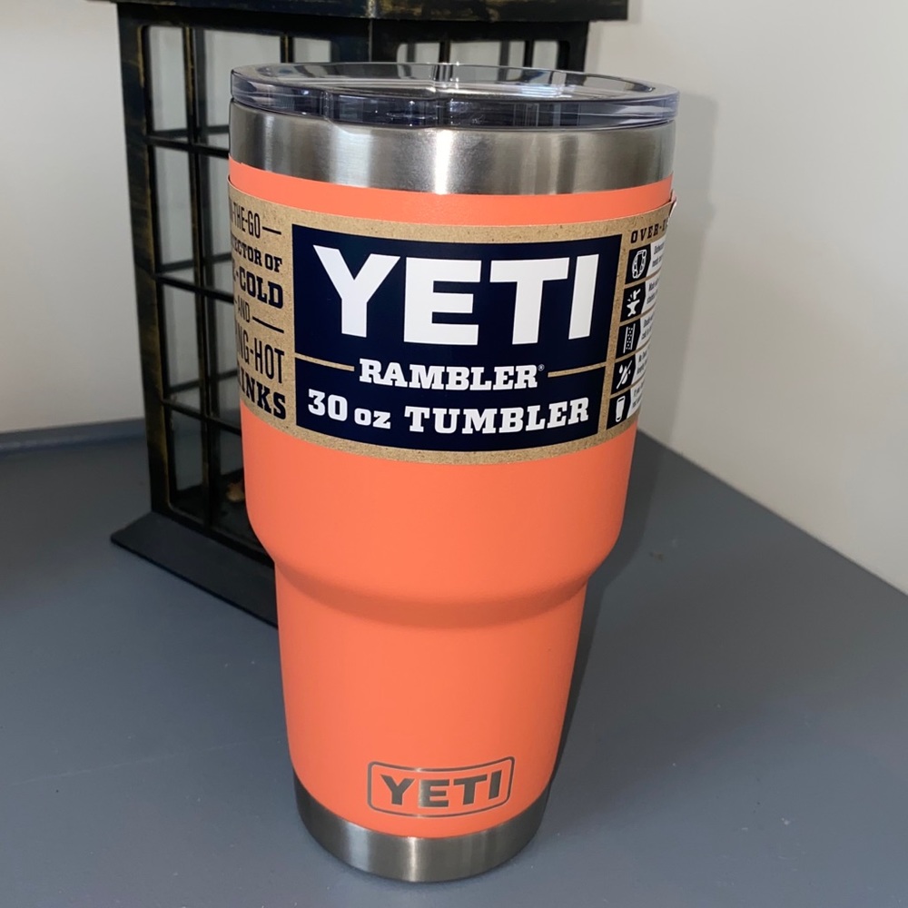 Yeti 30oz Rambler CORAL *RARE*